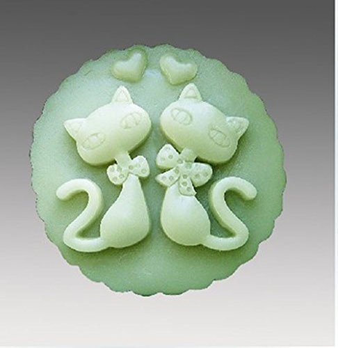 Tierform Handwerk Kunst Silikon Seife Formen Handwerk DIY, Seife Kerze handgefertigte Formen (N015) von Longcang Mold