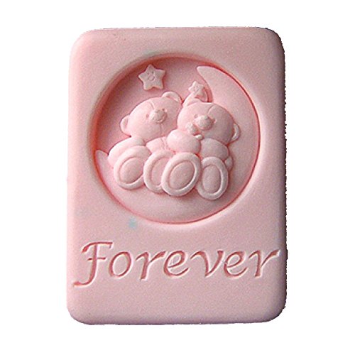 LC Bear Forever Silicone Moulds Handmade Soap Molds Silicone Soap Mould Soap DIY Mold Cake Molds von Longcang mold