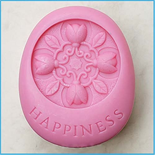 LC Happiness Blume Silikonformen Handgemachte Seifenformen Silikon Seifengießform Seife DIY Form von Longcang mold