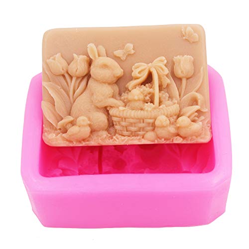 LC Kaninchen-Silikonformen, handgefertigte Seifenformen, Silikonform, Seife, DIY Form zum Backen, Kuchen, Schokolade LC Kaninchen-Silikonformen, handgefertigte Seifenformen, Silikonform, Seife, DIY Form zum Backen, Kuchen, Schokolade von Longcang mold