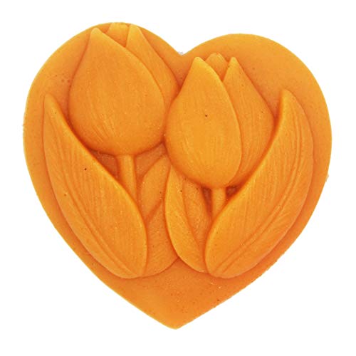 LC Tulip Blume N190 Form Craft Art Silikon Seife Form Craft DIY, Seifengießform Kerze handgefertigt von Longcang mold