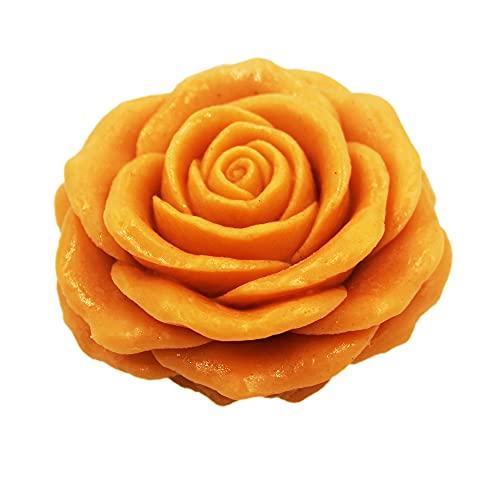 LC Pfingstrosen-Silikonformen, handgefertigte Seifenformen aus Silikon für Seife, DIY Form zum Backen, Kuchen, Schokolade von Longcang mold