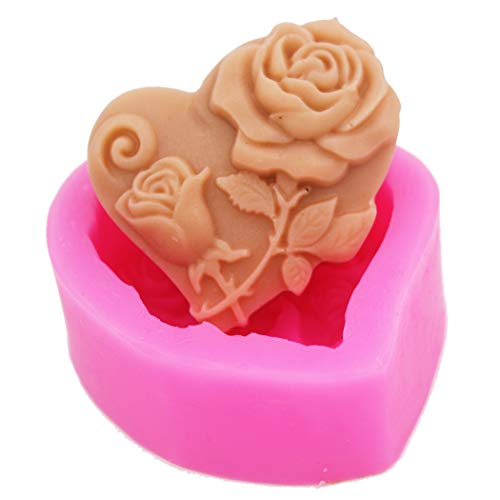 LC Rose Silikonformen Handgemachte Seifenformen Silikonform Seife DIY Form LC Rose Silikonformen Handgemachte Seifenformen Silikonform Seife DIY Form von Longcang mold