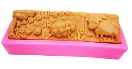 LC Sheep Silicone Moulds Handmade Soap Molds Silicone Soap Mould Soap DIY Mold For Baking, Cake, Chocolate LC Sheep Silicone Moulds Handmade Soap Molds Silicone Soap Mould Soap DIY Mold For Baking, Cake, Chocolate von Longcang mold