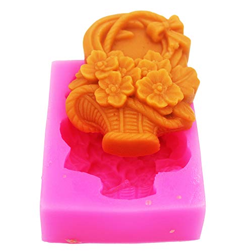LC Silikonform in Blumenform, handgefertigt, für Seife, Seife, DIY von Longcang mold