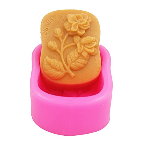 LC Silikonform mit Blumenmotiv, handgefertigte Seife, Silikonform LC Silikonform mit Blumenmotiv, handgefertigte Seife, Silikonform von Longcang mold