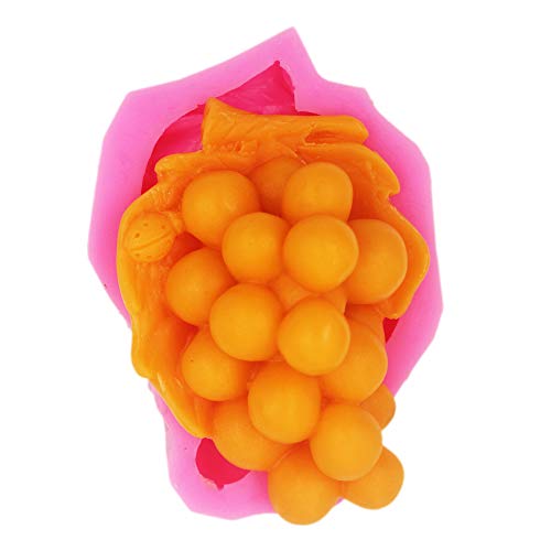 LC Trauben-Silikonformen, handgefertigte Seifenformen, Silikon-Seifenformen für Seife, DIY, Form zum Backen, Kuchen, Schokolade von Longcang mold