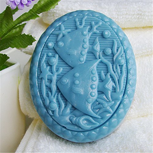 Longcang Mold Klassisch Silikonform Seifenformen Silikon Seifenform für Seife, Backen (N435) von Benzisun