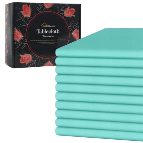 Einweg Vlies Stoffähnlich Tischdecke, 1.18m x 2,5m, Türkis, Hochzeit, Geburtstag, Party, Dekoration, Bierzeltgarnitur Einweg Vlies Stoffähnlich Tischdecke, 1.18m x 2,5m, Türkis, Hochzeit, Geburtstag, Party, Dekoration, Bierzeltgarnitur von Longing Home