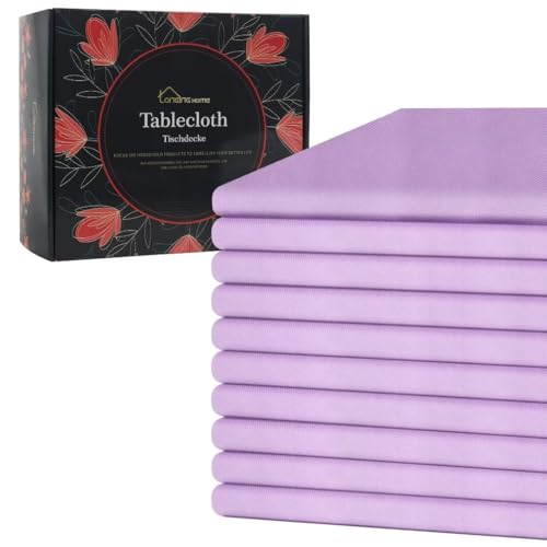 Einweg Vlies Stoffähnlich Tischdecke, 1m x 2,5m, Helles Lila, Hochzeit, Geburtstag, Party, Dekoration, Bierzeltgarnitur Einweg Vlies Stoffähnlich Tischdecke, 1m x 2,5m, Helles Lila, Hochzeit, Geburtstag, Party, Dekoration, Bierzeltgarnitur von Longing Home