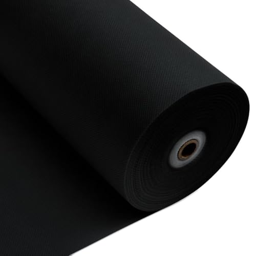 Longing Home Tischdeckenrolle, 1 × 25M, Schwarz, Einweg Vlies Stoffähnlich Tischdecke Rolle, Meterware Tischtuchrolle, Geeignet Für Geburtstag, Party, Deko Longing Home Tischdeckenrolle, 1 × 25M, Schwarz, Einweg Vlies Stoffähnlich Tischdecke Rolle, Meterware Tischtuchrolle, Geeignet Für Geburtstag, Party, Deko von Longing Home