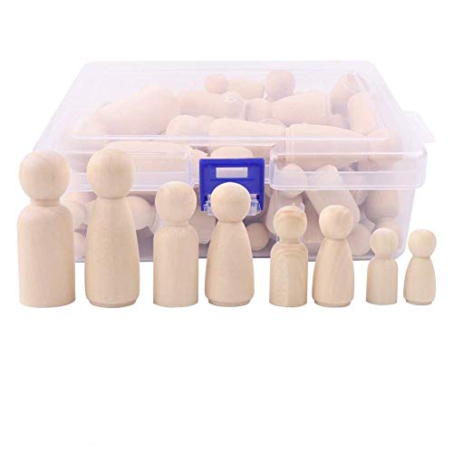 Hölzerne Puppe,Holz Puppe Natürliche Holz Dekorative Peg Puppe Unfinished Frauen Männer Holz Tiny Puppen für Kinder DIY Malerei Handwerk Kunstprojekte und Dekoration Hölzerne Puppe,Holz Puppe Natürliche Holz Dekorative Peg Puppe Unfinished Frauen Männer Holz Tiny Puppen für Kinder DIY Malerei Handwerk Kunstprojekte und Dekoration von Longsing