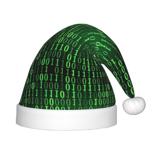 Longzehao Hacker-Ära Weihnachtsmützen für Kinder mit Plüschfell, Weihnachtsmützen für Silvester, Partyzubehör Longzehao Hacker-Ära Weihnachtsmützen für Kinder mit Plüschfell, Weihnachtsmützen für Silvester, Partyzubehör von Longzehao