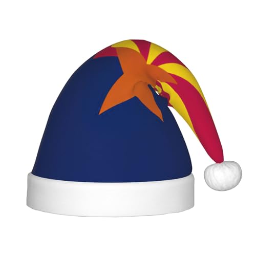 Longzehao Staatsflagge Arizona Druck Weihnachtsmützen für Kinder mit Plüschfell, Weihnachtsmützen für Neujahrs-Party Artikel Longzehao Staatsflagge Arizona Druck Weihnachtsmützen für Kinder mit Plüschfell, Weihnachtsmützen für Neujahrs-Party Artikel von Longzehao