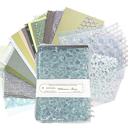 3 x Motivblock 30 Papier Scrapbooking, DIY Handgeschöpftes Deko-Papier für Journaling Zubehör, Dekoratives Bastelpapier, Collage, Kugel, Junk-Journal, Planer (Grün -8,27 Zoll x 5,91 Zoll) von Longzhuo