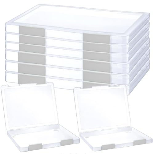 LonlyEagle Transparente A4-Dokumententasche, Kunststoff-Aufbewahrungsbox für 21,6 x 27,9 cm Briefpapier, Sammelalben, Papier-Aufbewahrungsboxen, Dokumente, Zeitschriften, Halter mit Schnalle, 6 Stück LonlyEagle Transparente A4-Dokumententasche, Kunststoff-Aufbewahrungsbox für 21,6 x 27,9 cm Briefpapier, Sammelalben, Papier-Aufbewahrungsboxen, Dokumente, Zeitschriften, Halter mit Schnalle, 6 Stück von LonlyEagle