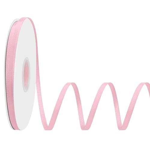 LoomJoyz Ripsband Hellrosa 6mm×45 Meter Bänder Satinband Geschenkband für Geschenkverpackung Nähen von Haarbogen Blume Bouquet Handwerk Hochzeiten Blumenarrangements LoomJoyz Ripsband Hellrosa 6mm×45 Meter Bänder Satinband Geschenkband für Geschenkverpackung Nähen von Haarbogen Blume Bouquet Handwerk Hochzeiten Blumenarrangements von LoomJoyz