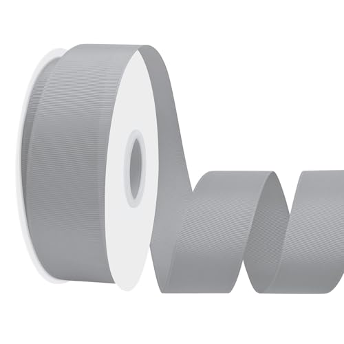 LoomJoyz Doppelseiten Silber Ripsband 40mm×45 Meter Bänder Satinband Geschenkband für Geschenkverpackung Dekobänder für Nähen von Haarbogen Blume Bouquet Handwerk Hochzeiten Blumenarrangements LoomJoyz Doppelseiten Silber Ripsband 40mm×45 Meter Bänder Satinband Geschenkband für Geschenkverpackung Dekobänder für Nähen von Haarbogen Blume Bouquet Handwerk Hochzeiten Blumenarrangements von LoomJoyz