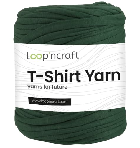 Textilgarn, Lichtmoos, Loopncraft, 750g, T-Shirt Yarn, Recyling Garn Textilgarn, Lichtmoos, Loopncraft, 750g, T-Shirt Yarn, Recyling Garn von Loopncraft