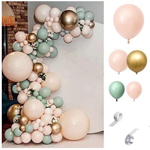 Ballon Girlande Set,117-Stück Violett Luftballon Girlande, Latex Ballon Girlande Set DIY Luftballon Girlande Deko für Geburtstag Hochzeit Jubiläum Party von Loopunk