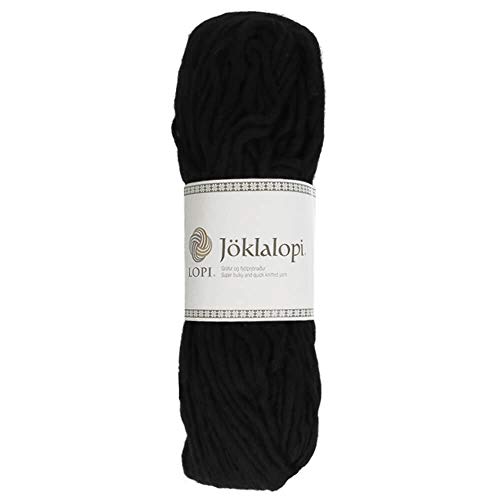 Lopi 1521-0059 BULKYLOPI-JÖKLALOPI Garn, Schwarz, 100g Lopi 1521-0059 BULKYLOPI-JÖKLALOPI Garn, Schwarz, 100g von Lopi