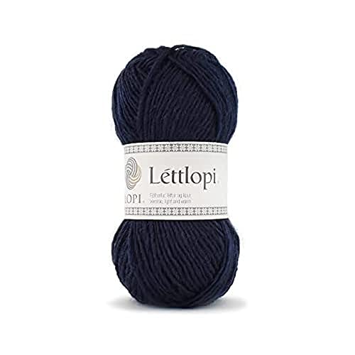 Lopi 1522-9420 Garn, Wolle, marineblau, 50g/1.75oz. 100m/109yd von Lopi