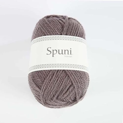 Lopi - Lopi Spuni 7220 Rock Grey Superwaschen Merino Wolle Dauerhaft Weich Garn - 1x100g von Lopi