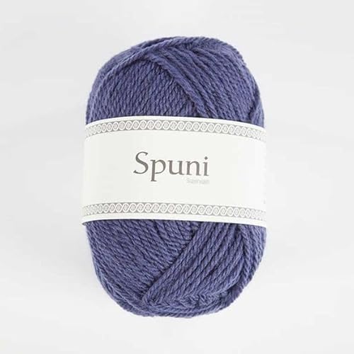 Lopi - Lopi Spuni 7235 Deep Wisteria Superwaschen Merino Wolle Dauerhaft Weich Garn - 1x100g von Lopi