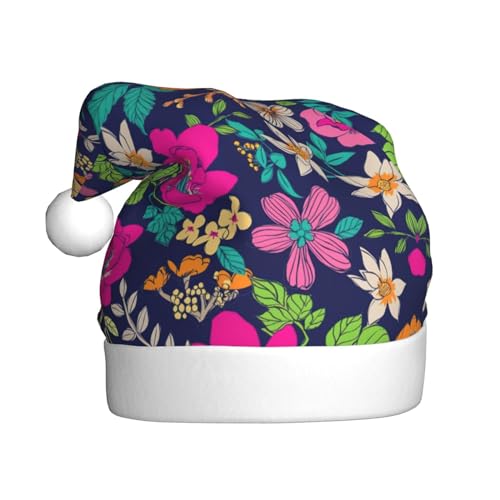 Loppott Weihnachtsmütze mit Blumendruck für Erwachsene, Weihnachtsmützen für Weihnachten, Neujahr, Feiertage, Party, 3 Stück Loppott Weihnachtsmütze mit Blumendruck für Erwachsene, Weihnachtsmützen für Weihnachten, Neujahr, Feiertage, Party, 3 Stück von Loppott
