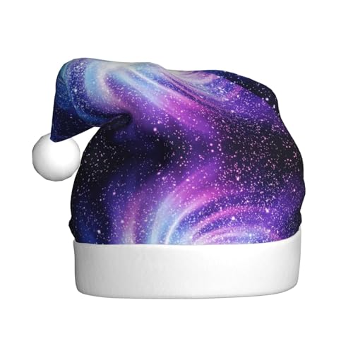 Loppott Weihnachtsmütze mit Glaxy-Aufdruck für Erwachsene, Weihnachtsmützen für Weihnachten, Neujahr, Feiertage Loppott Weihnachtsmütze mit Glaxy-Aufdruck für Erwachsene, Weihnachtsmützen für Weihnachten, Neujahr, Feiertage von Loppott