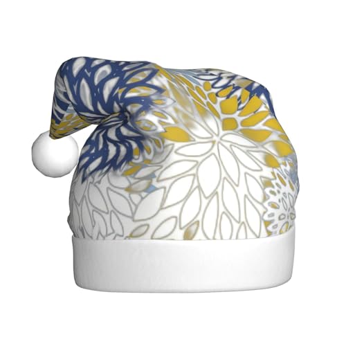 Loppott Weihnachtsmütze mit farbigem Blumendruck für Erwachsene, Weihnachtsmützen für Weihnachten, Neujahr, Feiertage Loppott Weihnachtsmütze mit farbigem Blumendruck für Erwachsene, Weihnachtsmützen für Weihnachten, Neujahr, Feiertage von Loppott
