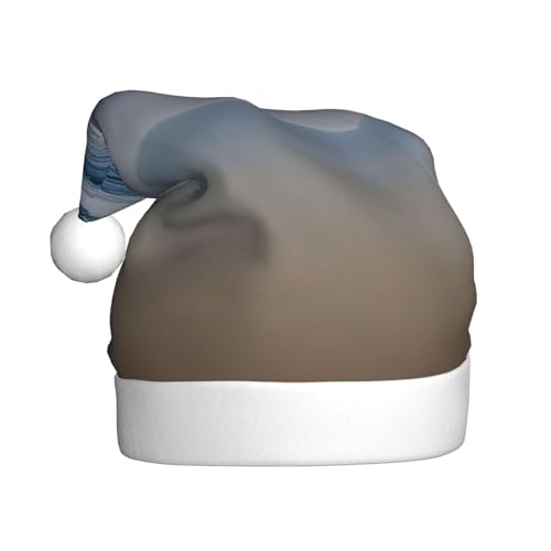 Loppott Weihnachtsmütze mit ruhigem Küstenaufdruck, für Erwachsene, Weihnachtsmützen für Weihnachten, Neujahr, Feiertage Loppott Weihnachtsmütze mit ruhigem Küstenaufdruck, für Erwachsene, Weihnachtsmützen für Weihnachten, Neujahr, Feiertage von Loppott