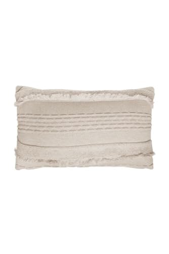 Lorena Canals Waschbares Kissen für Kinderzimmer AIR in der Farbe Düne weiß. Handgefertigt in rechteckiger Form mit natürlicher Baumwolle und ungiftigen Farbstoffen-Größe:30x50cm von Lorena Canals