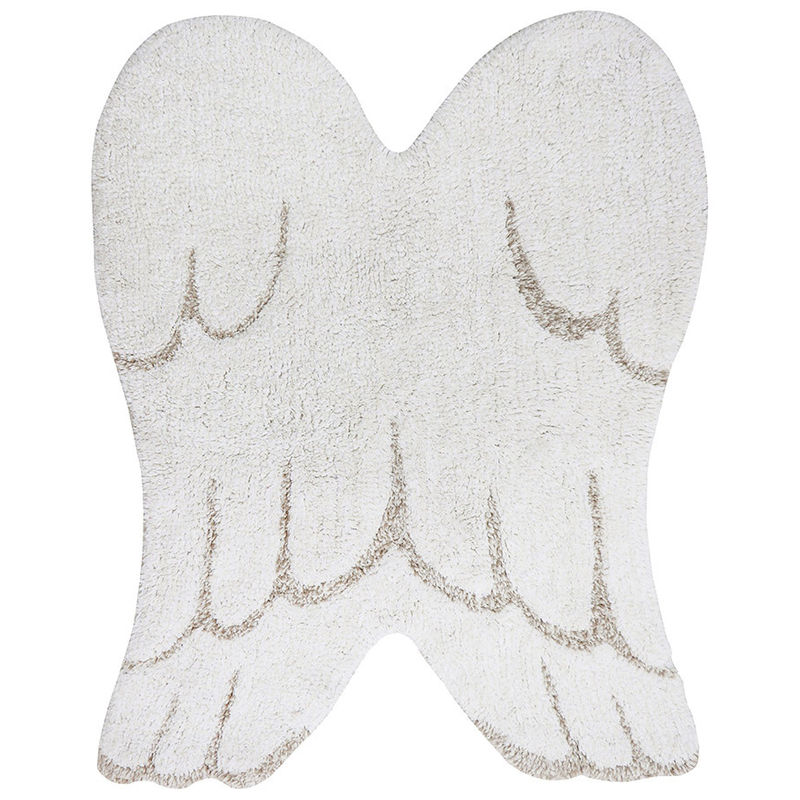 Teppich Miniones – Wings (75X100) In Weiß von Lorena Canals