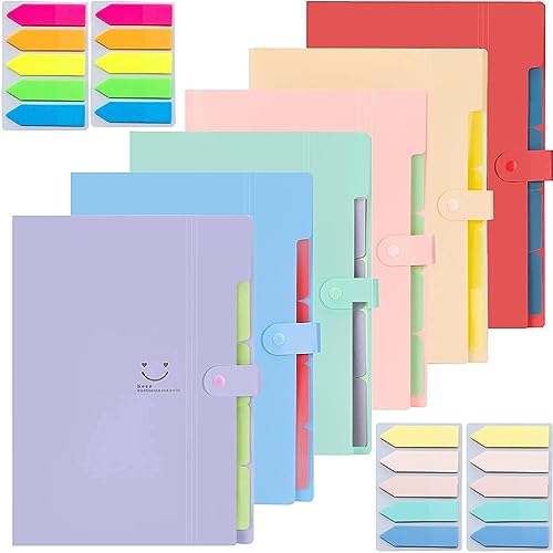 6 Stück Fächermappe A4, Dokumentenmappe A4 Fächermappe Veranstalter Datei Organizer mit Etiketten 5 Fächer Erweiterbar Tragbar Dokumentenmappe für Zuhause oder Büro Dokumente Papiere 6 Stück Fächermappe A4, Dokumentenmappe A4 Fächermappe Veranstalter Datei Organizer mit Etiketten 5 Fächer Erweiterbar Tragbar Dokumentenmappe für Zuhause oder Büro Dokumente Papiere von Lostwry