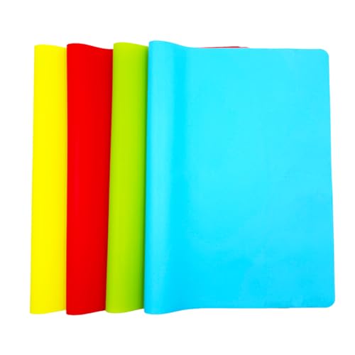 4 Stück Silikonmatte 40x30cm Bastelunterlage Epoxidharz Handwerk Silikon Unterlage Matte Bastelmatte Antihafte Rutschfeste Tischmatte Abwaschbar Malunterlage Für Kinder Malen Giessharz Bastelarbeiten von Losuesme