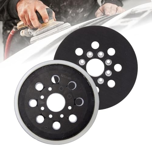 Lotbun 2 Stück 125 mm Schleifplatte Kompatibel Mit Bosch Exzenterschleifer Pex 220 A, Gex 125-1, Skil, Makita, Exzenterschleifer Schleifplatte 8-Loch-Schleifpolierscheibe Lotbun 2 Stück 125 mm Schleifplatte Kompatibel Mit Bosch Exzenterschleifer Pex 220 A, Gex 125-1, Skil, Makita, Exzenterschleifer Schleifplatte 8-Loch-Schleifpolierscheibe von Lotbun