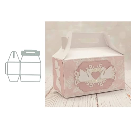 3D-Box Metall Stanzschablone, Stanzformen, Stanzbögen, Prägeschablonen, Cutting Die Set, Stanzschablonen für DIY Scrapbooking, Fotoalbum Dekorative von Lotmouday