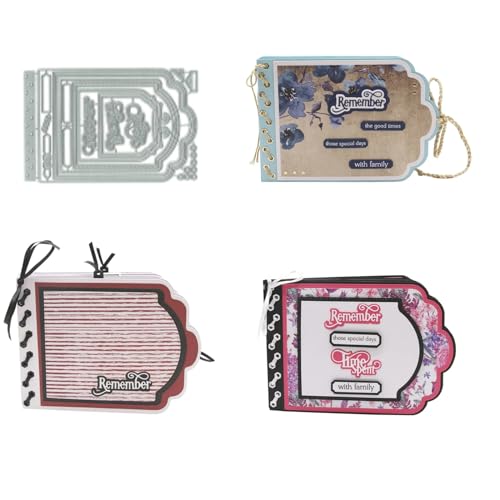3D Kartenetui Metall Stanzschablone, Stanzformen, Stanzbögen, Prägeschablonen, Cutting Die Set, Stanzschablonen für DIY Scrapbooking, Fotoalbum Dekorative von Lotmouday
