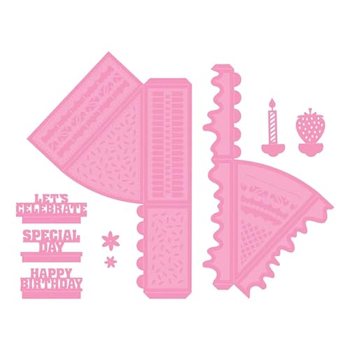 3D Kasten Metall Stanzschablone, Stanzformen, Stanzbögen, Prägeschablonen, Cutting Die Set, Stanzschablonen für DIY Scrapbooking, Fotoalbum Dekorative von Lotmouday