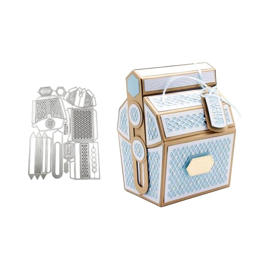 3D Kasten Metall Stanzschablone, Stanzformen, Stanzbögen, Prägeschablonen, Cutting Die Set, Stanzschablonen für DIY Scrapbooking, Fotoalbum Dekorative von Lotmouday
