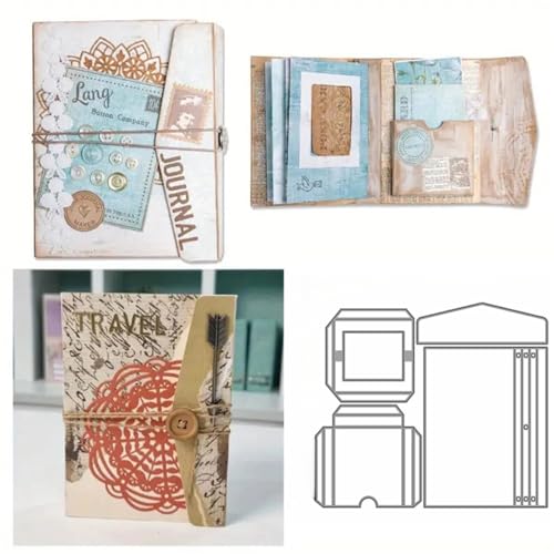 3D Notizbuch Metall Stanzschablone, Stanzformen, Stanzbögen, Prägeschablonen, Cutting Die Set, Stanzschablonen für DIY Scrapbooking, Fotoalbum Dekorative 3D Notizbuch Metall Stanzschablone, Stanzformen, Stanzbögen, Prägeschablonen, Cutting Die Set, Stanzschablonen für DIY Scrapbooking, Fotoalbum Dekorative von Lotmouday
