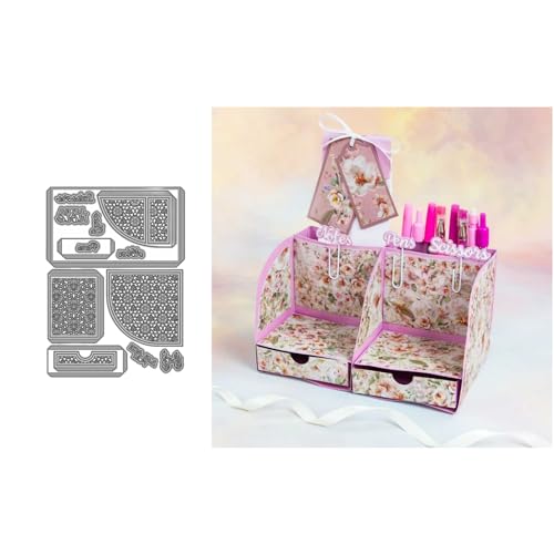 3D-Schachtel Metall Stanzschablone, Stanzformen, Stanzbögen, Prägeschablonen, Cutting Die Set, Stanzschablonen für DIY Scrapbooking, Fotoalbum Dekorative von Lotmouday