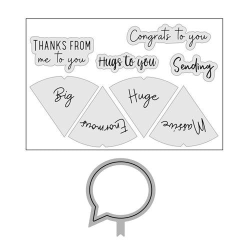 Alles Gute zum Geburtstag Stempel und Stanzen Set, Stempel Stanzformen Sets Scrapbooking Prägeschablone Für DIY Scrapbooking Kunsthandwerk Alles Gute zum Geburtstag Stempel und Stanzen Set, Stempel Stanzformen Sets Scrapbooking Prägeschablone Für DIY Scrapbooking Kunsthandwerk von Lotmouday
