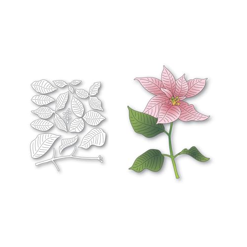 Blume Metall Stanzschablone, Stanzformen, Stanzbögen, Prägeschablonen, Cutting Die Set, Stanzschablonen für DIY Scrapbooking, Fotoalbum Dekorative von Lotmouday