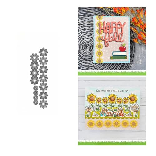Blume Metall Stanzschablone, Stanzformen, Stanzbögen, Prägeschablonen, Cutting Die Set, Stanzschablonen für DIY Scrapbooking, Fotoalbum Dekorative von Lotmouday