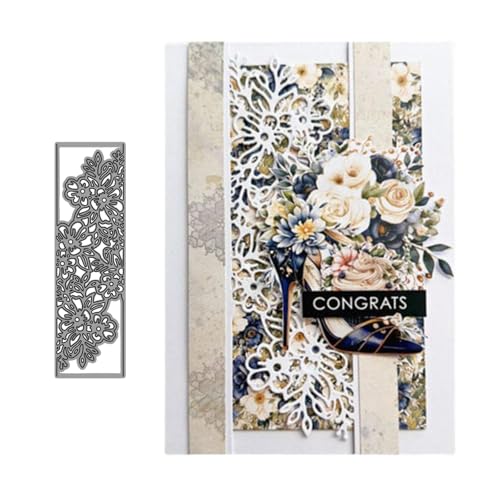 Blume Rahmen Metall Stanzschablone, Stanzformen, Stanzbögen, Prägeschablonen, Cutting Die Set, Stanzschablonen für DIY Scrapbooking, Fotoalbum Dekorative Blume Rahmen Metall Stanzschablone, Stanzformen, Stanzbögen, Prägeschablonen, Cutting Die Set, Stanzschablonen für DIY Scrapbooking, Fotoalbum Dekorative von Lotmouday