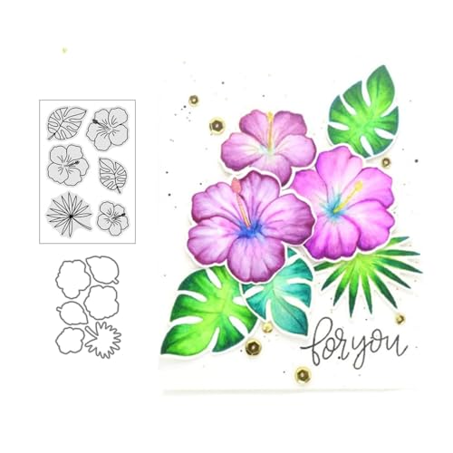 Blume Stempel und Stanzen Set, Stempel Stanzformen Sets Scrapbooking Prägeschablone Für DIY Scrapbooking Kunsthandwerk Blume Stempel und Stanzen Set, Stempel Stanzformen Sets Scrapbooking Prägeschablone Für DIY Scrapbooking Kunsthandwerk von Lotmouday