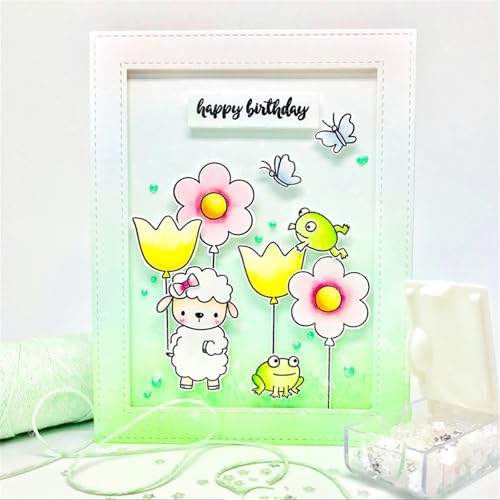 Fröhliche Schafe Stempel und Stanzen Set, Stempel Stanzformen Sets Scrapbooking Prägeschablone Für DIY Scrapbooking Kunsthandwerk Fröhliche Schafe Stempel und Stanzen Set, Stempel Stanzformen Sets Scrapbooking Prägeschablone Für DIY Scrapbooking Kunsthandwerk von Lotmouday