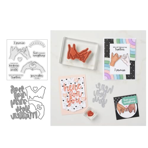 Haken und Herz Stempel und Stanzen Set, Stempel Stanzformen Sets Scrapbooking Prägeschablone Für DIY Scrapbooking Kunsthandwerk Haken und Herz Stempel und Stanzen Set, Stempel Stanzformen Sets Scrapbooking Prägeschablone Für DIY Scrapbooking Kunsthandwerk von Lotmouday